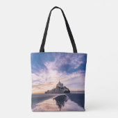 Tote Bag Les monuments | Mont Saint-Michel, Normandie Franc (Dos)