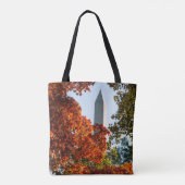 Tote Bag Les monuments | Washington Monument en automne (Dos)