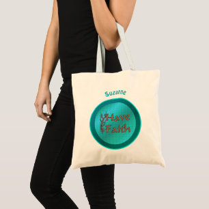 Tote Bag Les Mots Inspirationnels Ont Foi