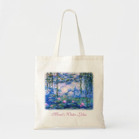 Tote Bag Les nénuphars de Monet (Devant)