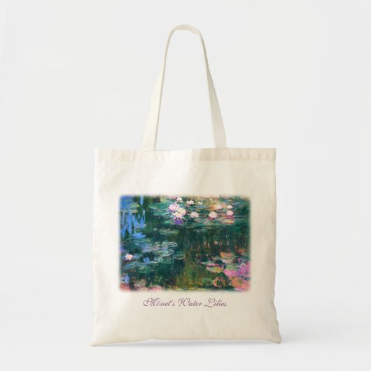Tote Bag Les nénuphars de Monet (Devant)