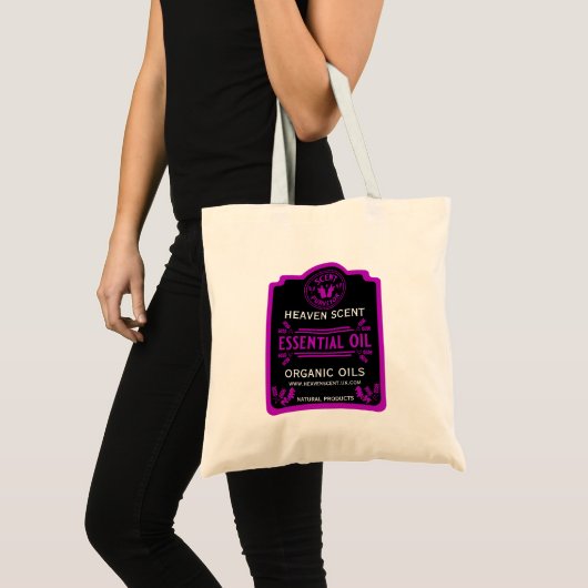 Tote Bag Les odeurs essentielles d'huile (Devant (produit))
