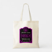 Tote Bag Les odeurs essentielles d'huile (Dos)