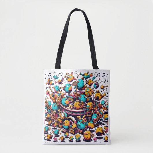 Tote Bag Les Oiseaux Tintamare (Devant)