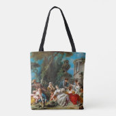 Tote Bag Les Oiseleurs par François Boucher (Dos)