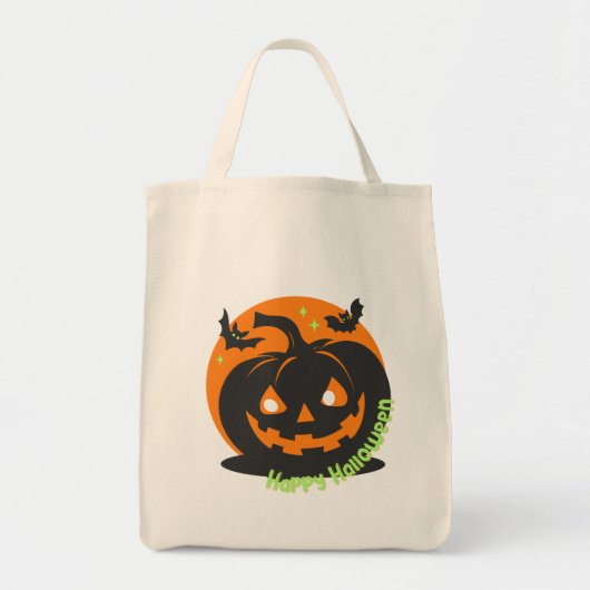 Tote Bag Les ombres d'Halloween se déplacent, êtes-vous prê (Devant)