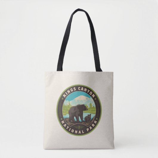 Tote Bag Les parcs nationaux du Kings Canyon (Devant)