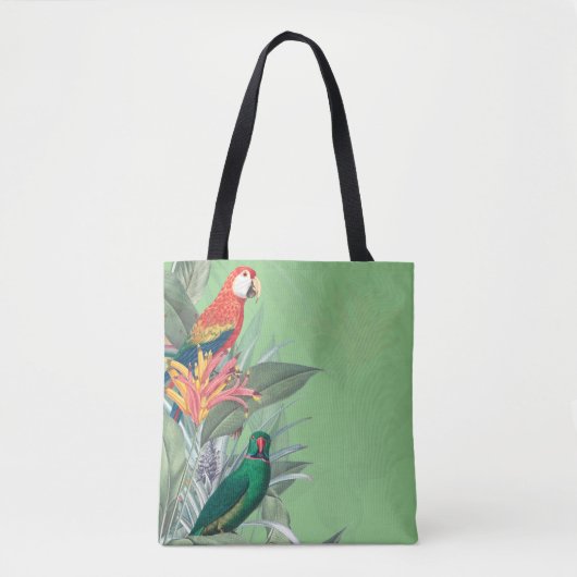 Tote Bag Les perroquets sauvages Tropical (Devant)