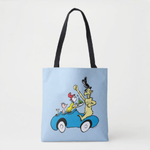 Tote Bag Les personnages de Dr. Seuss dans les oeufs verts