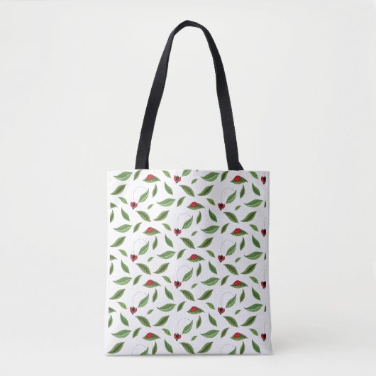 Tote Bag Les petites coccinelles (Devant)