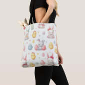 Tote Bag Les Petits Poussins et Lapins (De près)