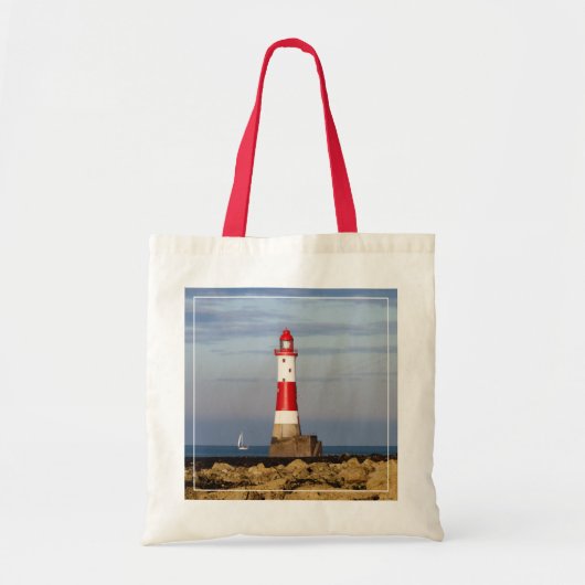 Tote Bag Les phares | Beachy Head Lighthouse England (Devant)