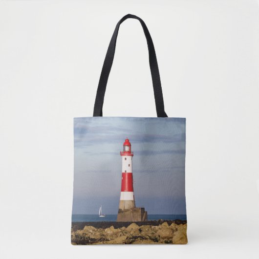 Tote Bag Les phares | Beachy Head Lighthouse England (Devant)
