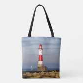 Tote Bag Les phares | Beachy Head Lighthouse England (Dos)