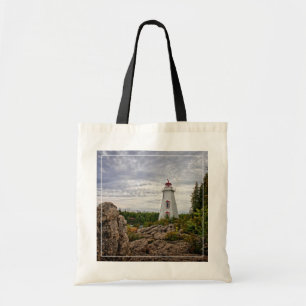 Tote Bag Les phares Big Tub Harbour Tobermory Ontario