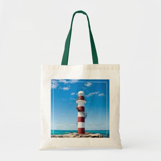 Tote Bag Les phares | Cancun Quintana Roo Mexique (Devant)