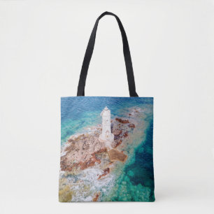 Tote Bag Les phares Phare de Mangiabarche Italie
