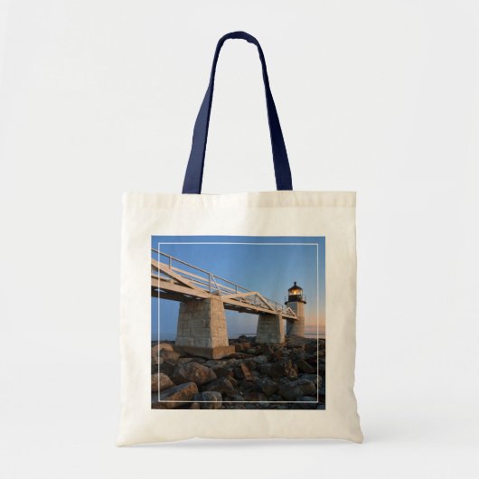 Tote Bag Les phares | Phare de Port Clyde Maine (Devant)