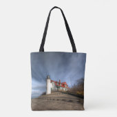Tote Bag Les phares | Point Betsie Lake Michigan (Dos)