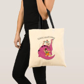 Tote Bag Les Pierrafeu | Fred Sliding Down Tail (Devant (produit))