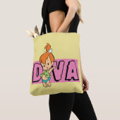 Tote Bag Les Pierrafeu | Galets - Little Diva (De près)