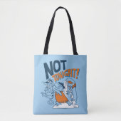 Tote Bag Les Pierrafeu | Pas ce soir ! (Devant)