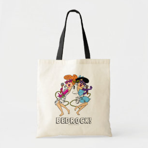 Tote Bag Les Pierrafeu Wilma & Betty Rock Stars