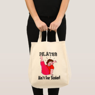 Tote Bag Les PILATES ne sont pas pour les missiles ! Grand 