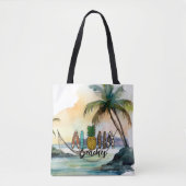 Tote Bag Les plages d'Aloha Fourre-tout (Devant)