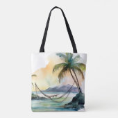 Tote Bag Les plages d'Aloha Fourre-tout (Dos)