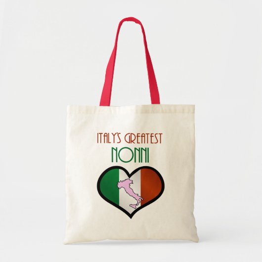 Tote Bag Les plus grands nonni d'Italie (Devant)