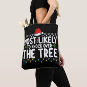 Tote Bag Les Plus Susceptibles De Frapper Au-Dessus De Noël (De près)