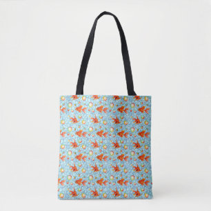 Tote Bag les poissons d'or et les bulles de savon