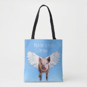 Tote Bag Les porcs pourraient voler (Devant)
