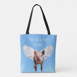 Tote Bag Les porcs pourraient voler