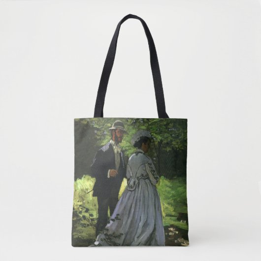Tote Bag Les Promenades, alias Les Poussettes par Claude Mo (Devant)
