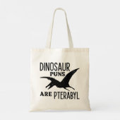 Tote Bag Les Puns De Dinosaure Sont Ptérabyle (Dos)
