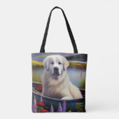 Tote Bag Les Pyrénées sur une pagaie : une aventure Pittore (Dos)