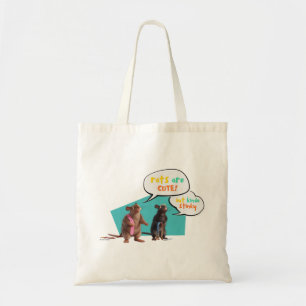 Tote Bag Les Rats Sont Mignons Mais Plutôt Stinky