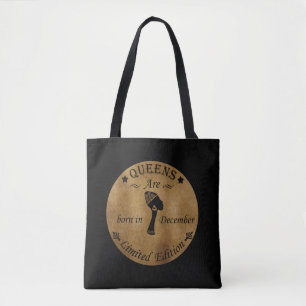 Tote Bag les reines sont nées en décembre