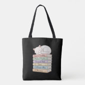 Tote Bag Les romans de Jane Austen IX (Dos)