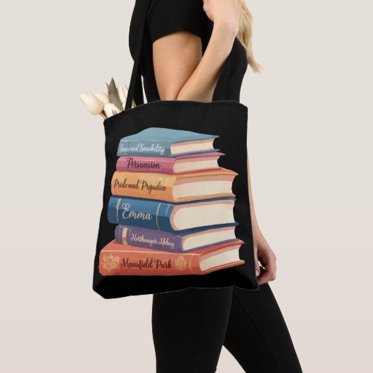 Tote Bag Les romans de Jane Austen VII (De près)