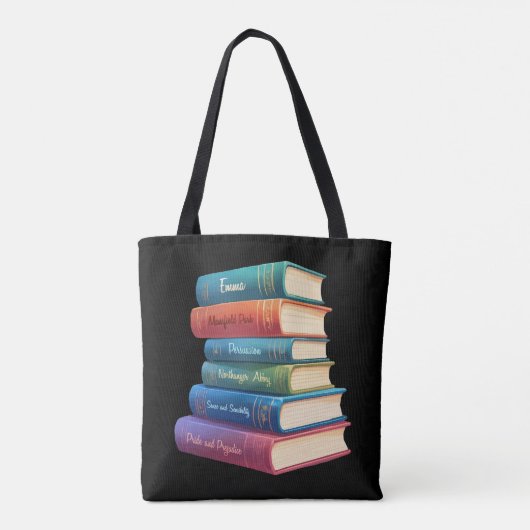 Tote Bag Les romans de Jane Austen VIII (Dos)