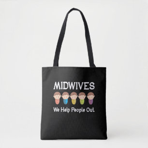 Tote Bag Les sages-femmes apprécient Cute Doula Midwife Bab