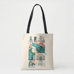 Tote Bag Les Scenes de Fantastique Beast