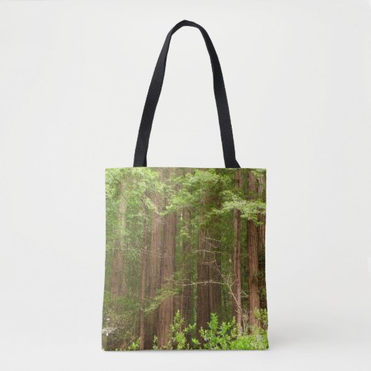 Tote Bag Les séquoias au monument national de Muir Woods (Devant)