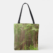Tote Bag Les séquoias au monument national de Muir Woods (Dos)