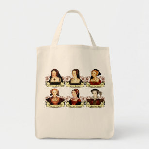 Tote Bag Les six épouses du classique de Henry VIII