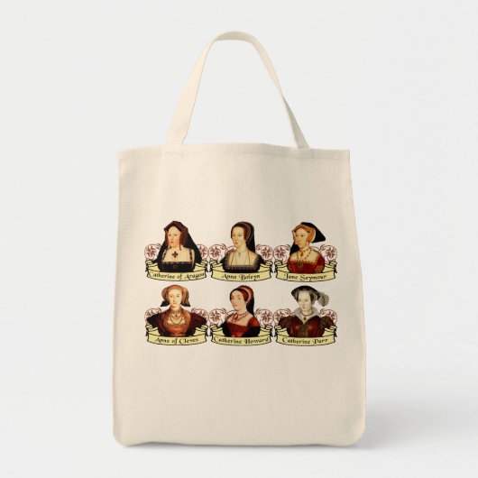 Tote Bag Les six épouses du classique de Henry VIII (Devant)