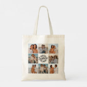 Tote Bag Les soeurs font les meilleurs amis Photo Canvas Fo (Dos)